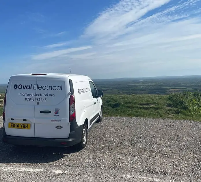 oval electrical van